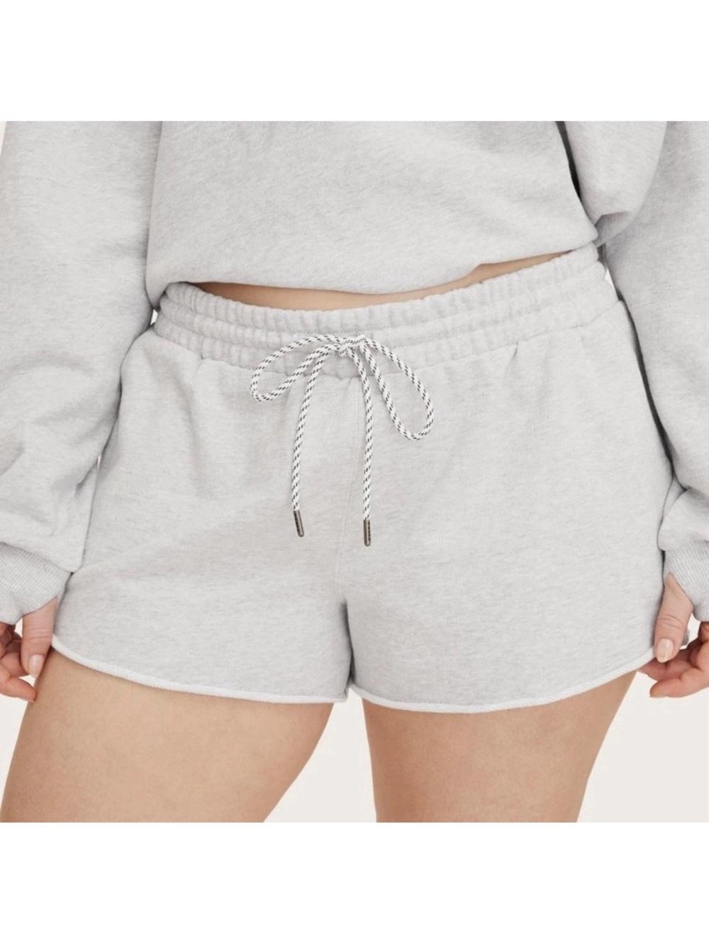 NWT Parke x Target High-Rise Women Lounge Shorts drawstring French terry size M